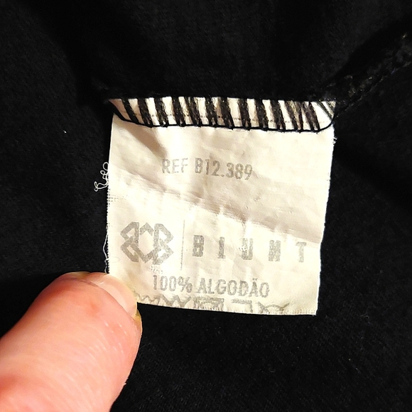 BLUNT Making A Mess Since Ever Black Short Sleeved Graphic T-shirt EUC Size M - Picture 10 of 11